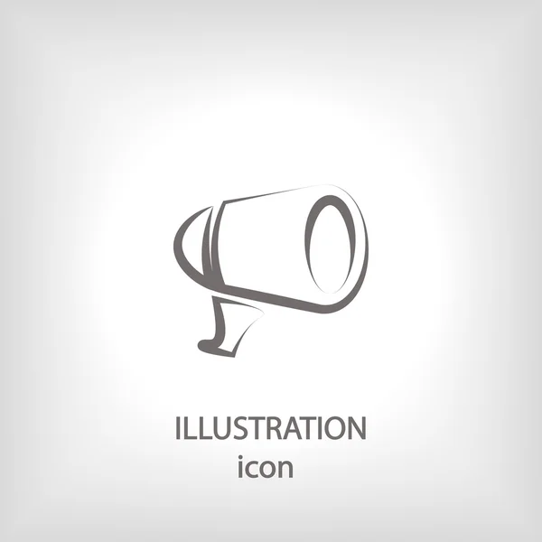 Disegno icona altoparlante — Foto Stock