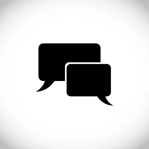 Speech bubble icon — Stock Photo, Image