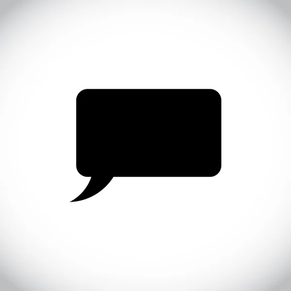 Speech bubble icon — Stock Photo, Image