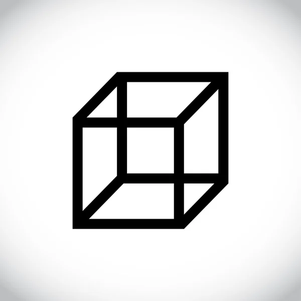 Icône design logo cube — Photo