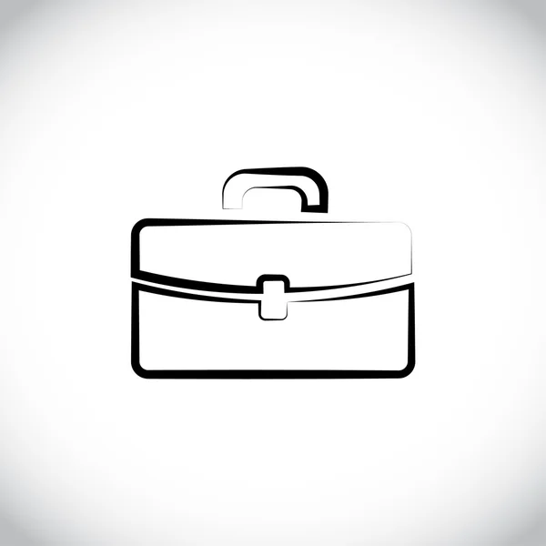 Briefcase icon design — Stock Photo, Image