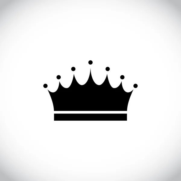 Crown icon Flat design — Stock Photo, Image