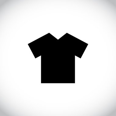 T-shirt simgesi tasarım