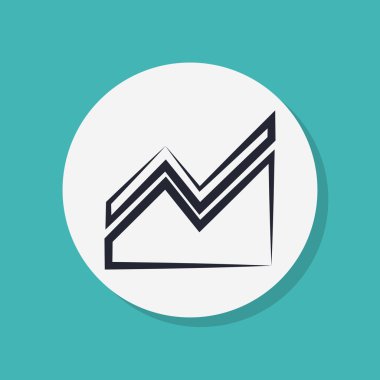 Infographic, grafik simgesi