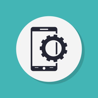 Mobil akıllı telefon simgesi