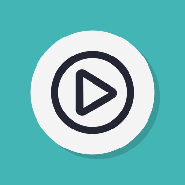düğme web simgesi oynamak