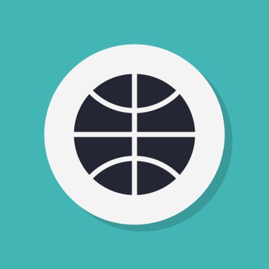 Basketbol topu simgesi