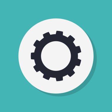 dişli veya ayarları web simgesi