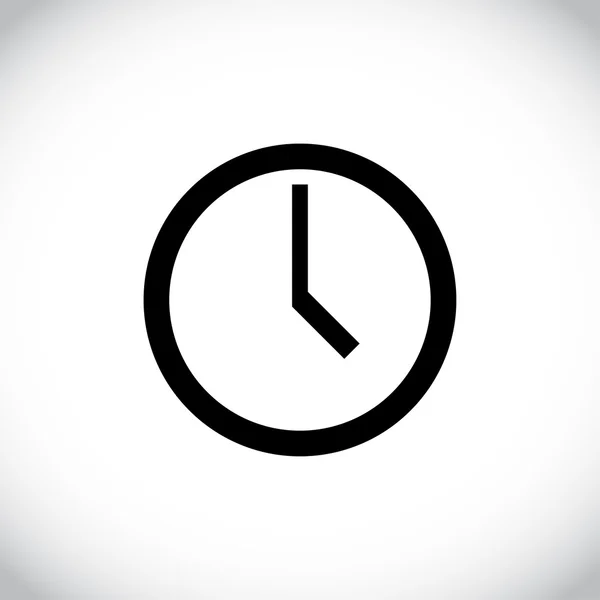 Zegar ikona designu — Zdjęcie stockowe