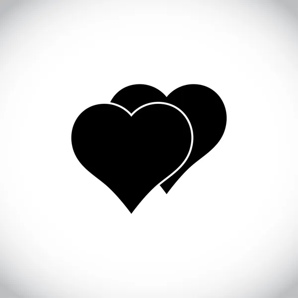 Hjärta ikon design — Stockfoto