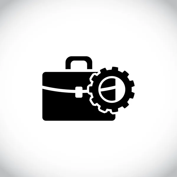 Briefcase icon design — Stock Photo, Image