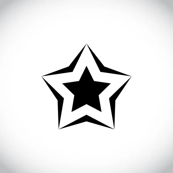 Ícone da estrela — Fotografia de Stock