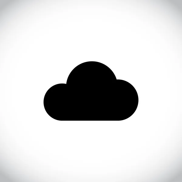 Cloud Icon flaches Design — Stockfoto