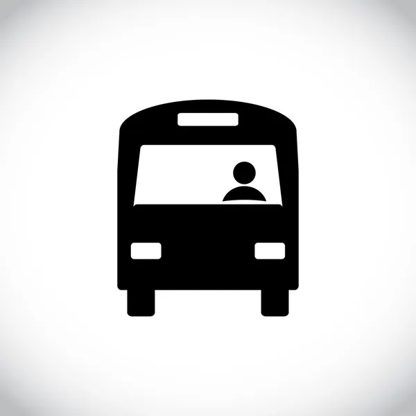 Дизайн значка автобуса — стоковое фото