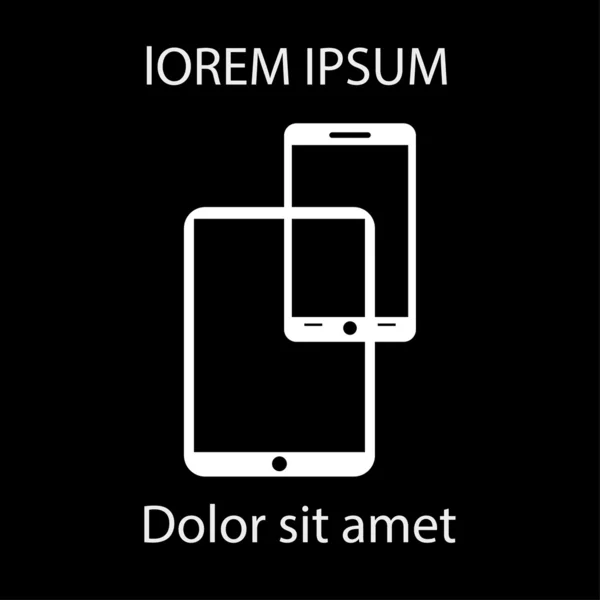 Mobil akıllı telefon simgesi — Stok fotoğraf