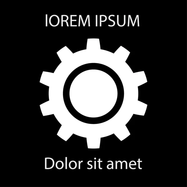 Diseño de iconos Cogwheel — Foto de Stock