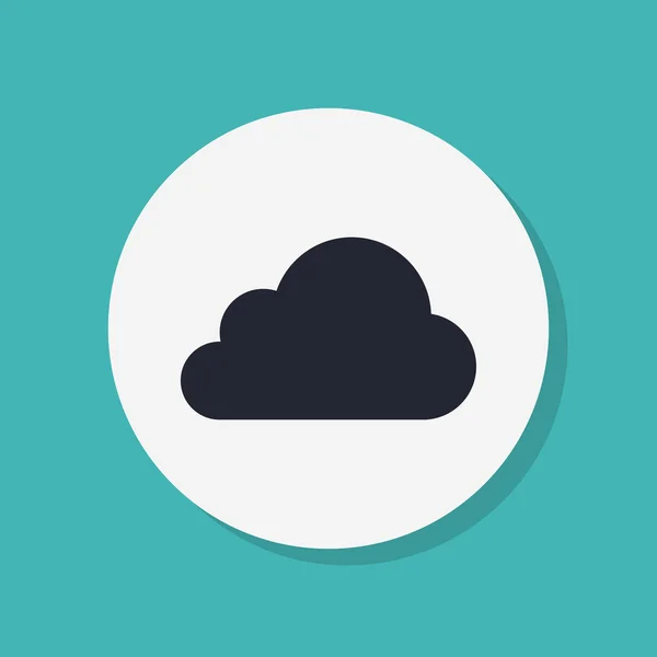 Cloud icon flat design — Stock Photo, Image