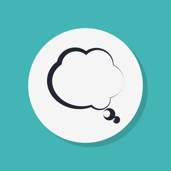 Speech bubble icon — Stock Photo, Image