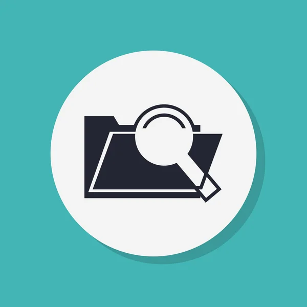 Folder icon design — Stock Photo, Image