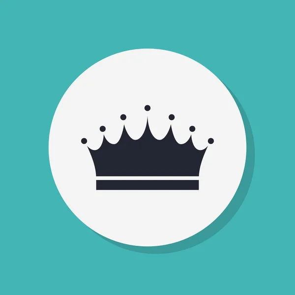 Crown icon Flat design — Stock Photo, Image