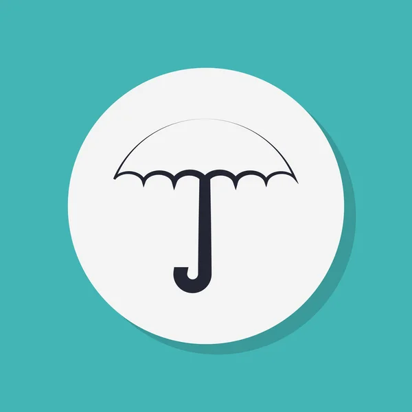 伞的图标设计 — 图库照片
