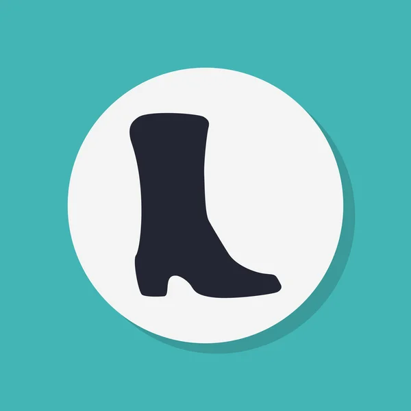 Shoe flat icon — Stock Photo, Image