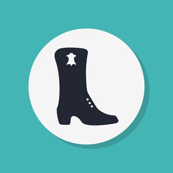 Shoe flat icon — Stock Photo, Image