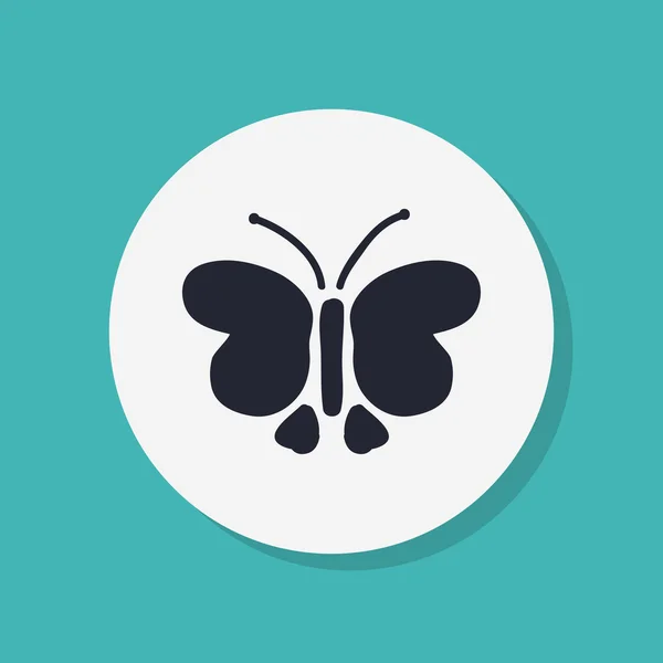 Obrázek ikony motýl. — Stock fotografie