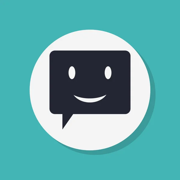 Speech bubble icon — Stock Photo, Image