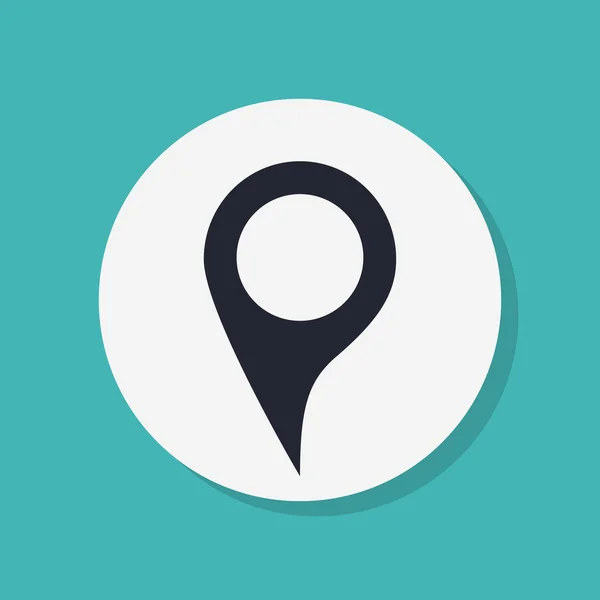 Map pointer icon — Stock Photo, Image