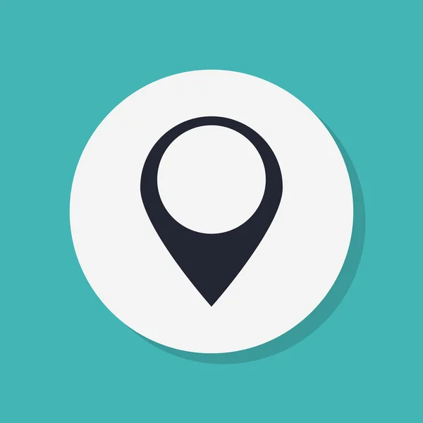 Map pointer icon — Stock Photo, Image