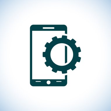 Mobil akıllı telefon simgesi