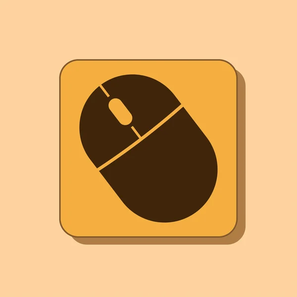 Computer mouse icon — Stock Photo, Image