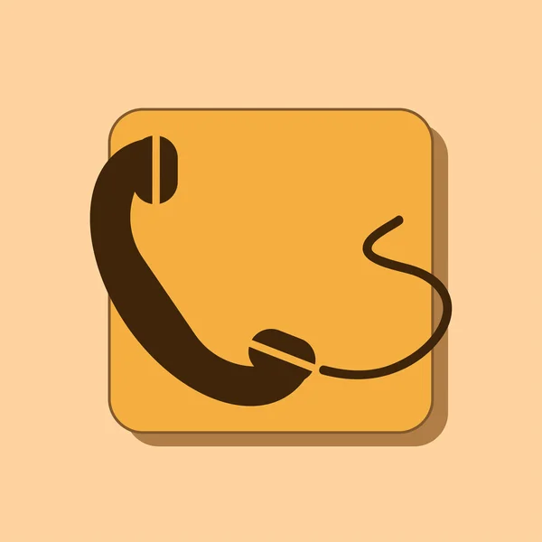 Telefoonpictogram — Stockfoto