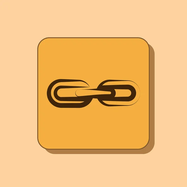 Zincir bağlantı simgesi — Stok fotoğraf