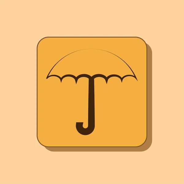 Design de ícone guarda-chuva — Fotografia de Stock