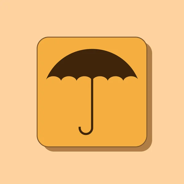 Umbrella icon design — Stock Photo, Image