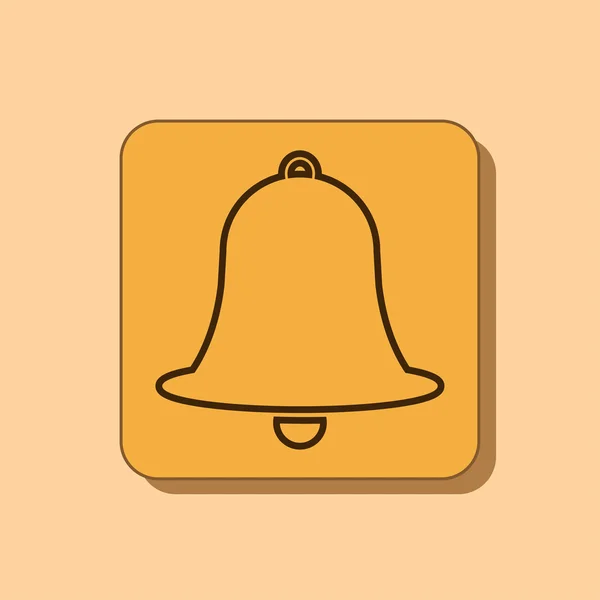 Bell pictogram ontwerp — Stockfoto