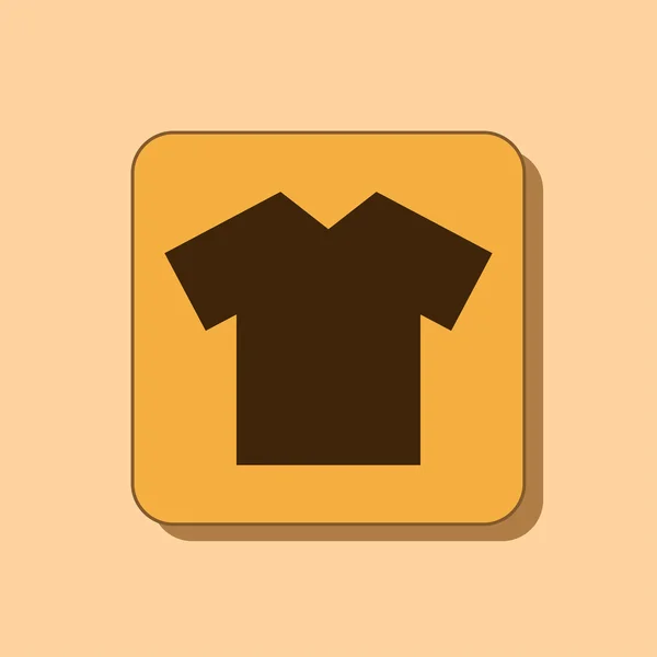 T-shirt simgesi tasarım — Stok fotoğraf