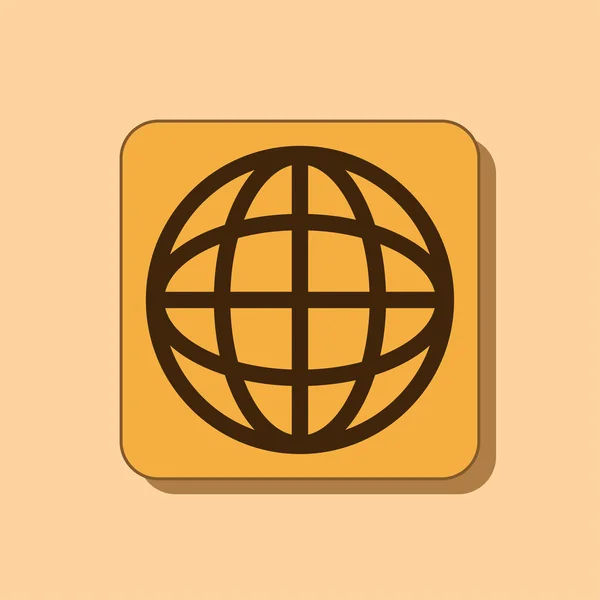 Planet icon design — Stock Photo, Image