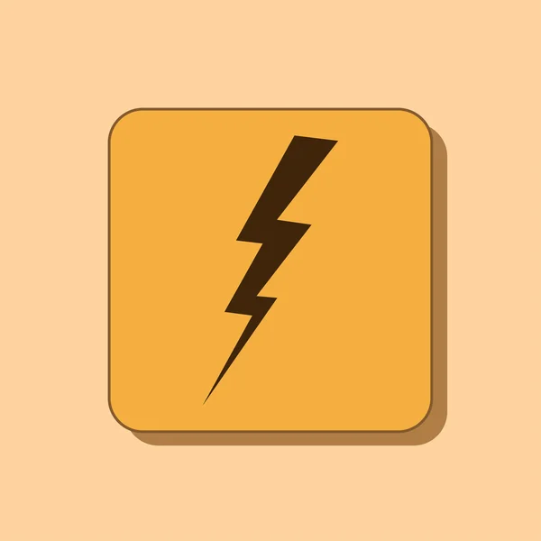 Lightning Bolt pictogram — Stockfoto