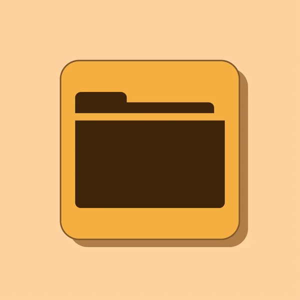 Folder icon design — Stock Photo, Image