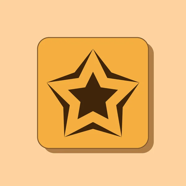 Star icon — Stock Photo, Image