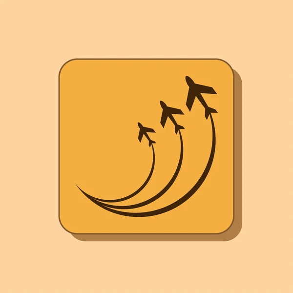 Plan ikon design — Stockfoto