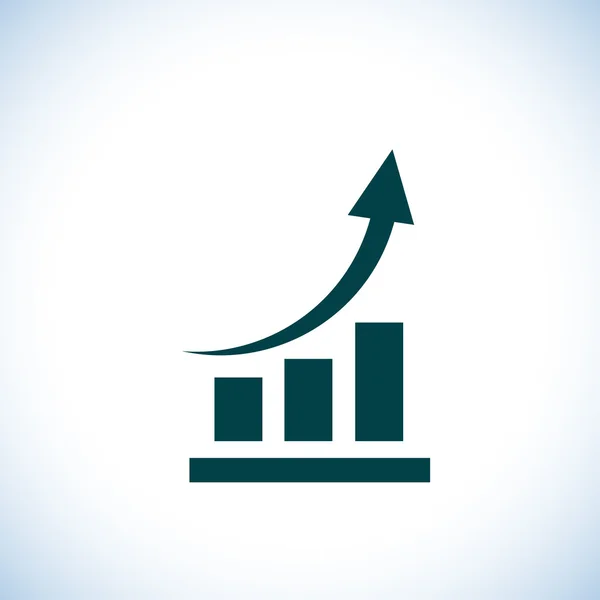 Infographic, chart icon — Stock Photo, Image