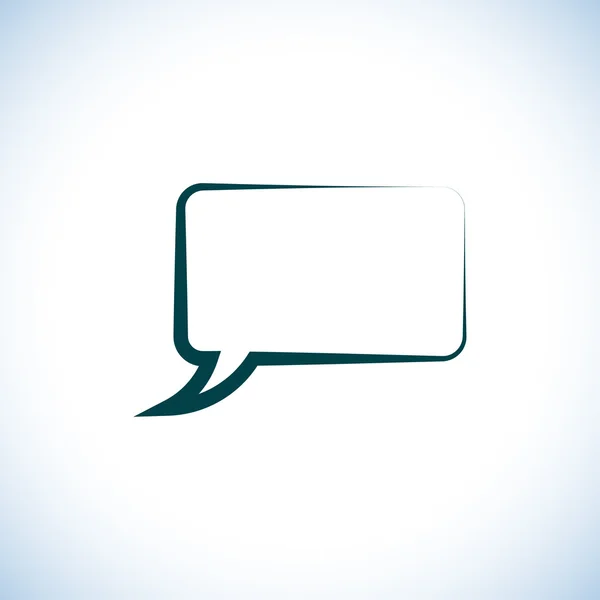 Speech bubble icon — Stock Photo, Image