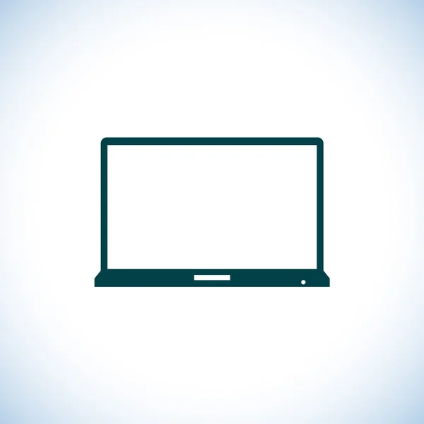 Diseño de icono de ordenador portátil — Foto de Stock