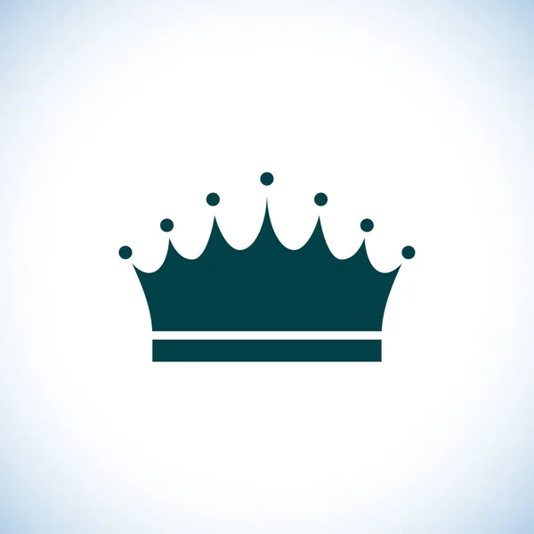 Crown icon Flat design — Stock Photo, Image