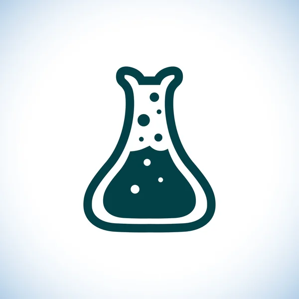 Laboratory glass icon — Stock Photo, Image