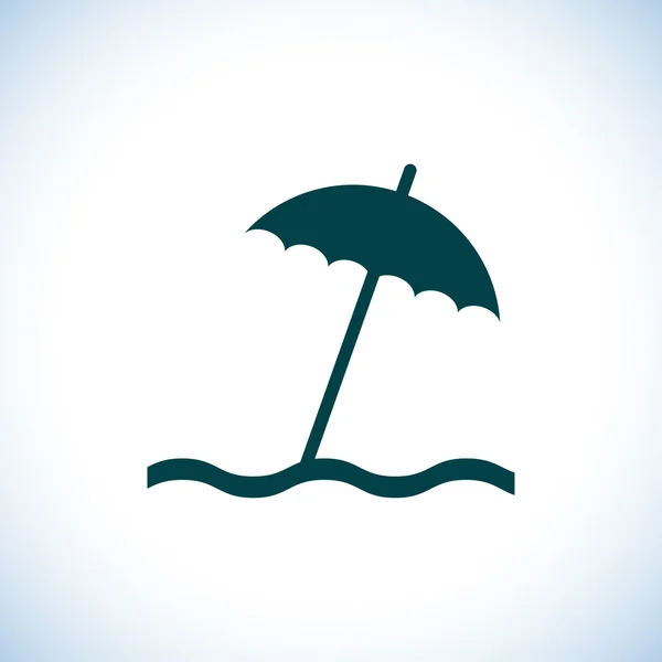 Deštník ikony designu — Stock fotografie